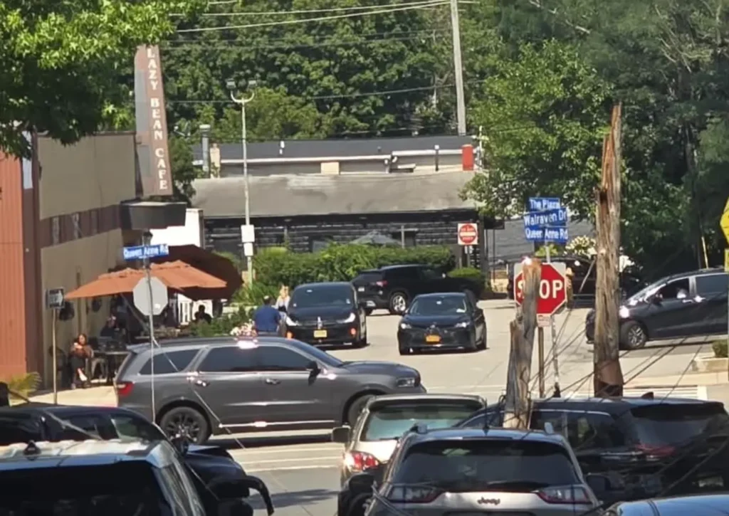 Overview of the response near Queen Anne Road and Walraven Drive.